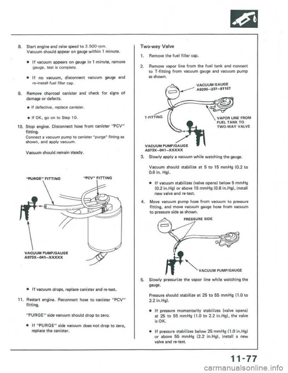 ACURA INTEGRA 1986  Service Repair Manual 