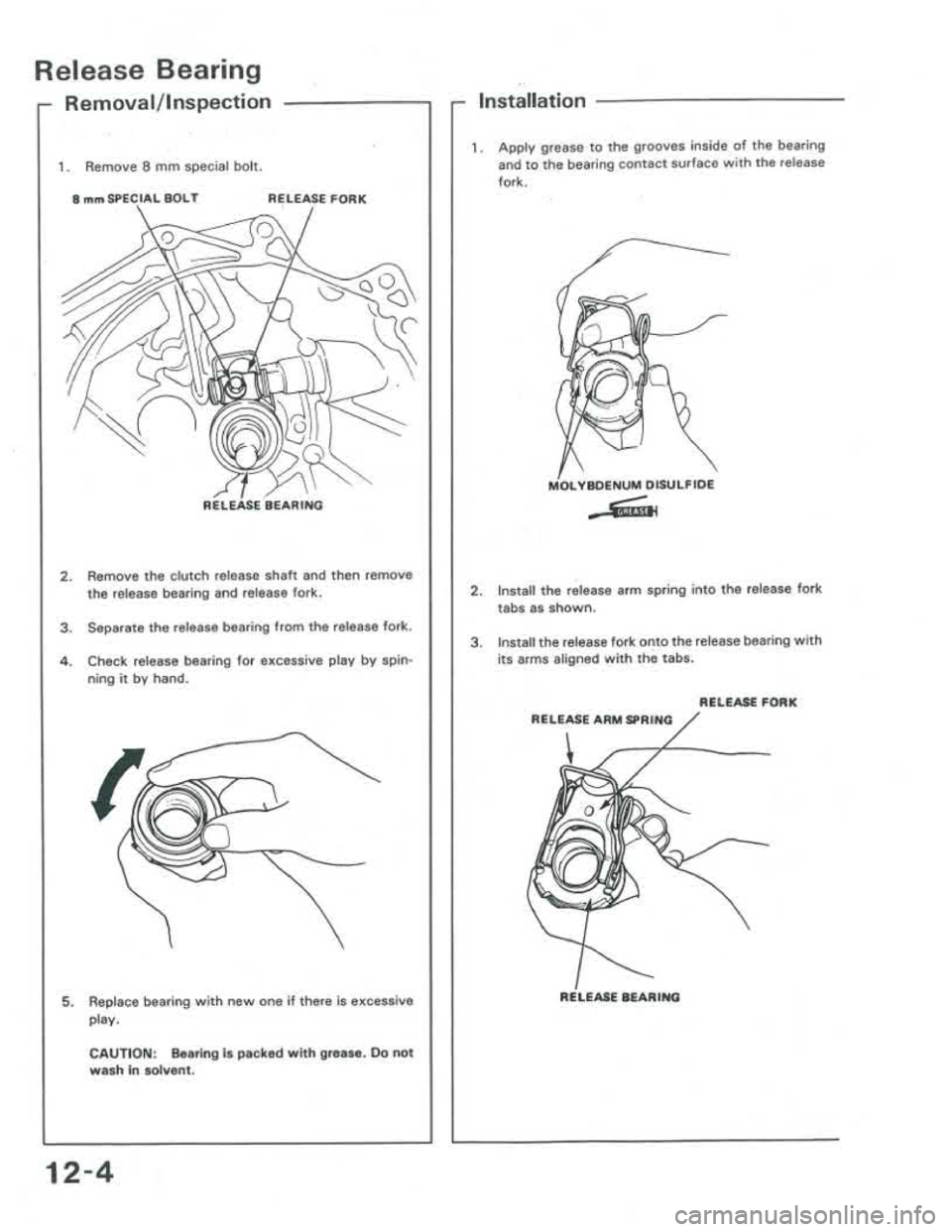 ACURA INTEGRA 1986  Service Repair Manual 