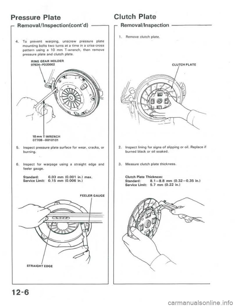 ACURA INTEGRA 1986  Service Repair Manual 