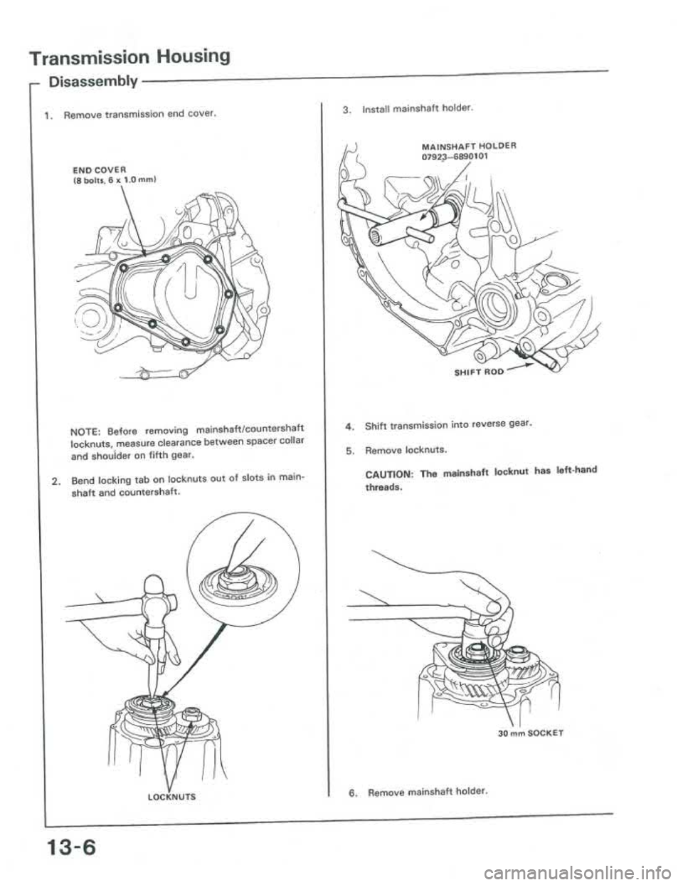 ACURA INTEGRA 1986  Service Repair Manual 