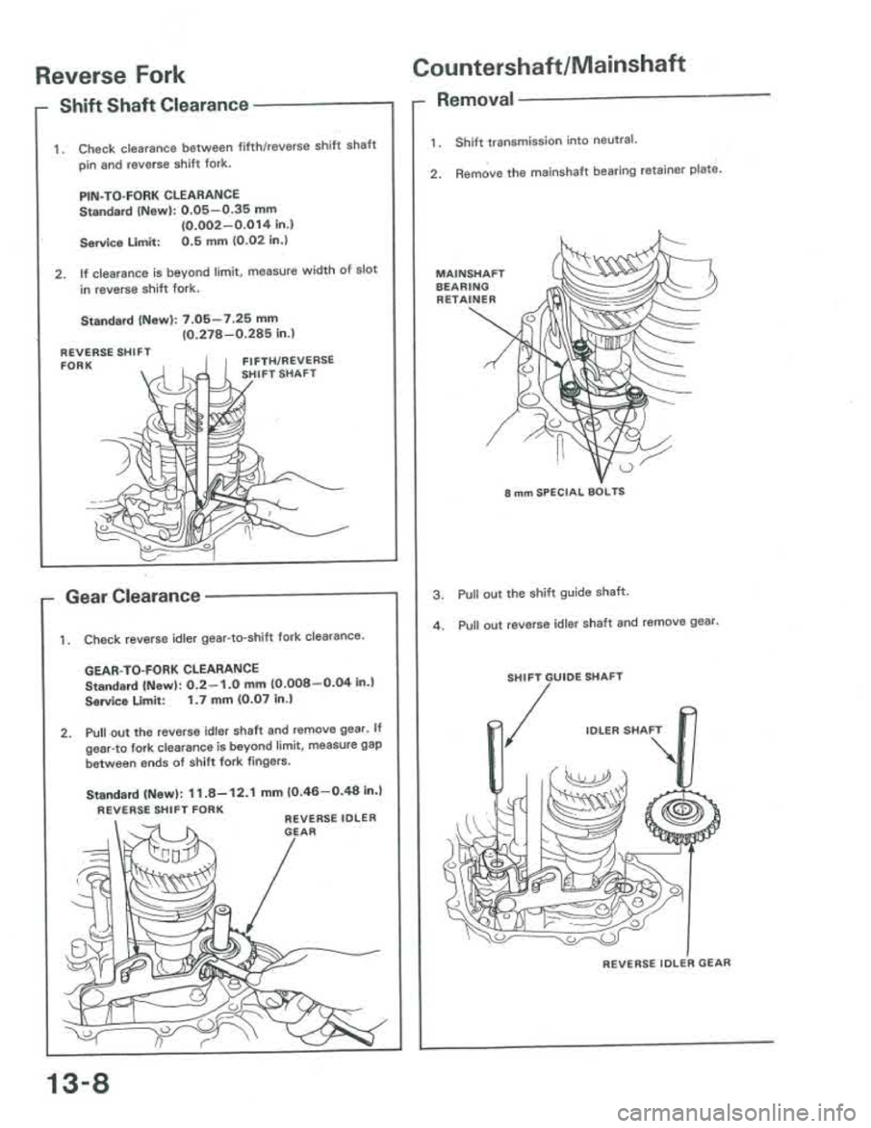 ACURA INTEGRA 1986  Service Repair Manual 