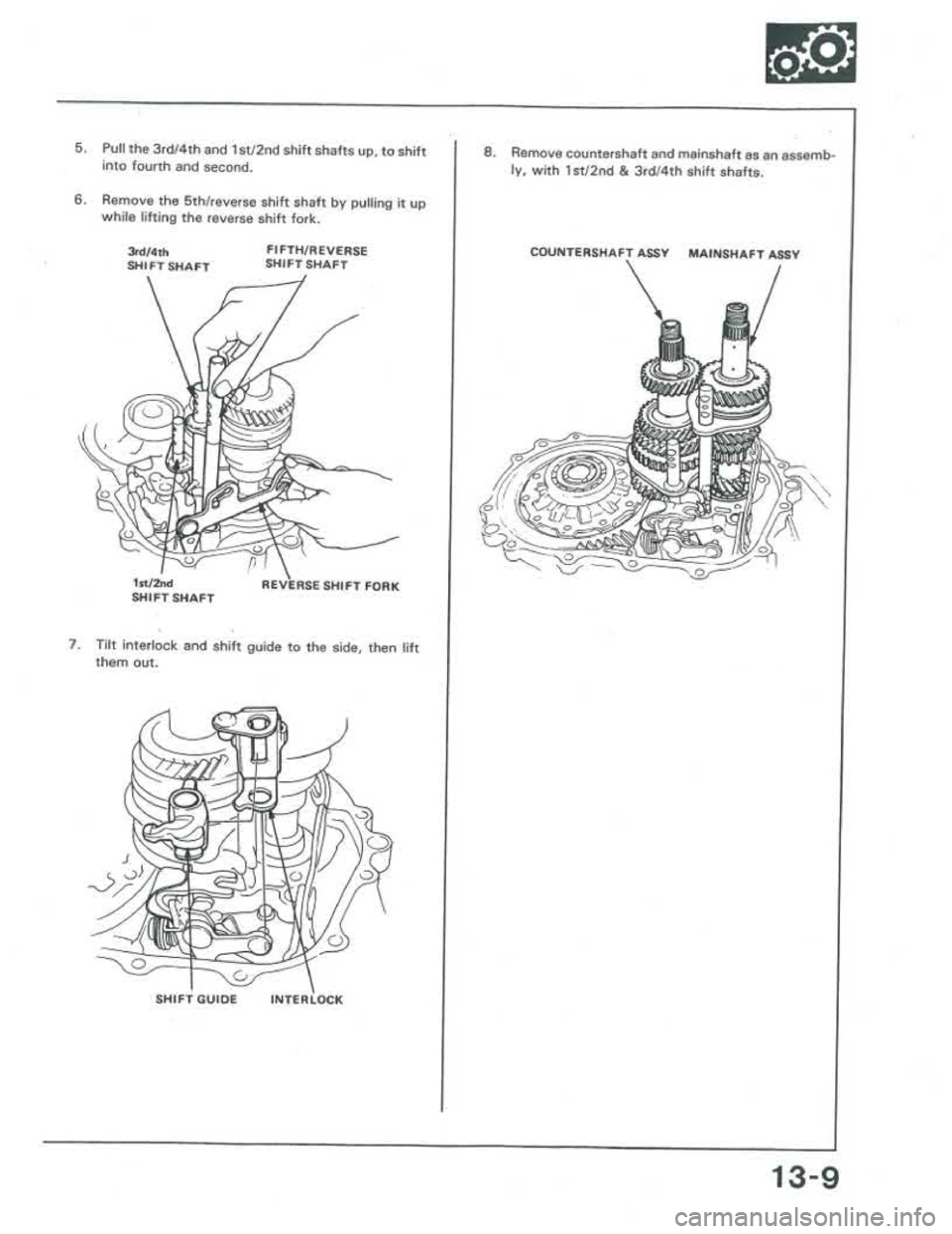 ACURA INTEGRA 1986  Service Repair Manual 
