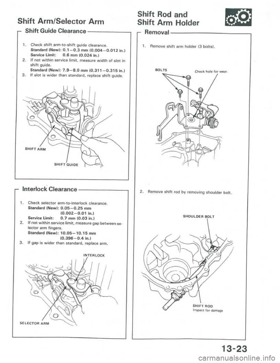 ACURA INTEGRA 1986  Service Repair Manual 