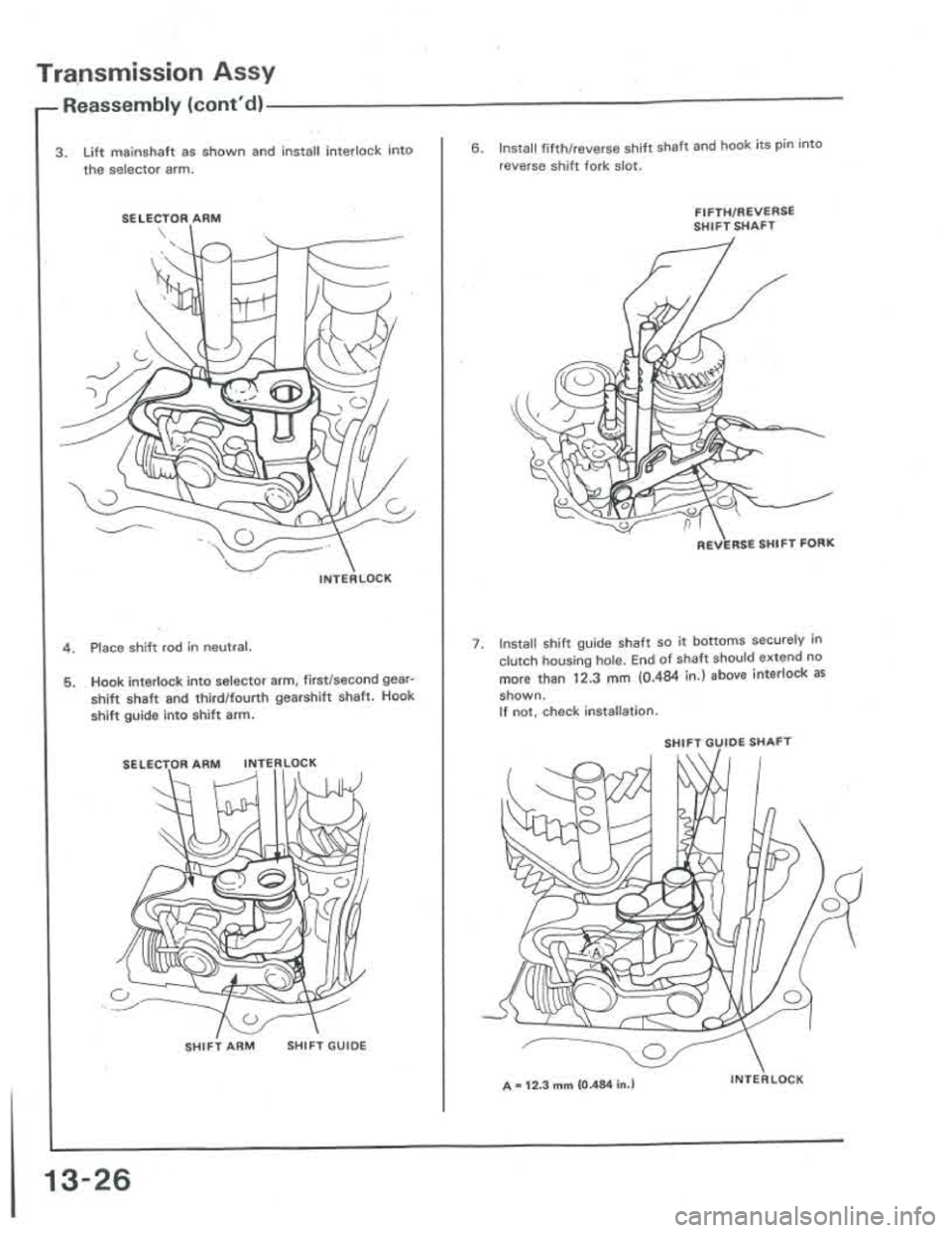 ACURA INTEGRA 1986  Service Repair Manual 