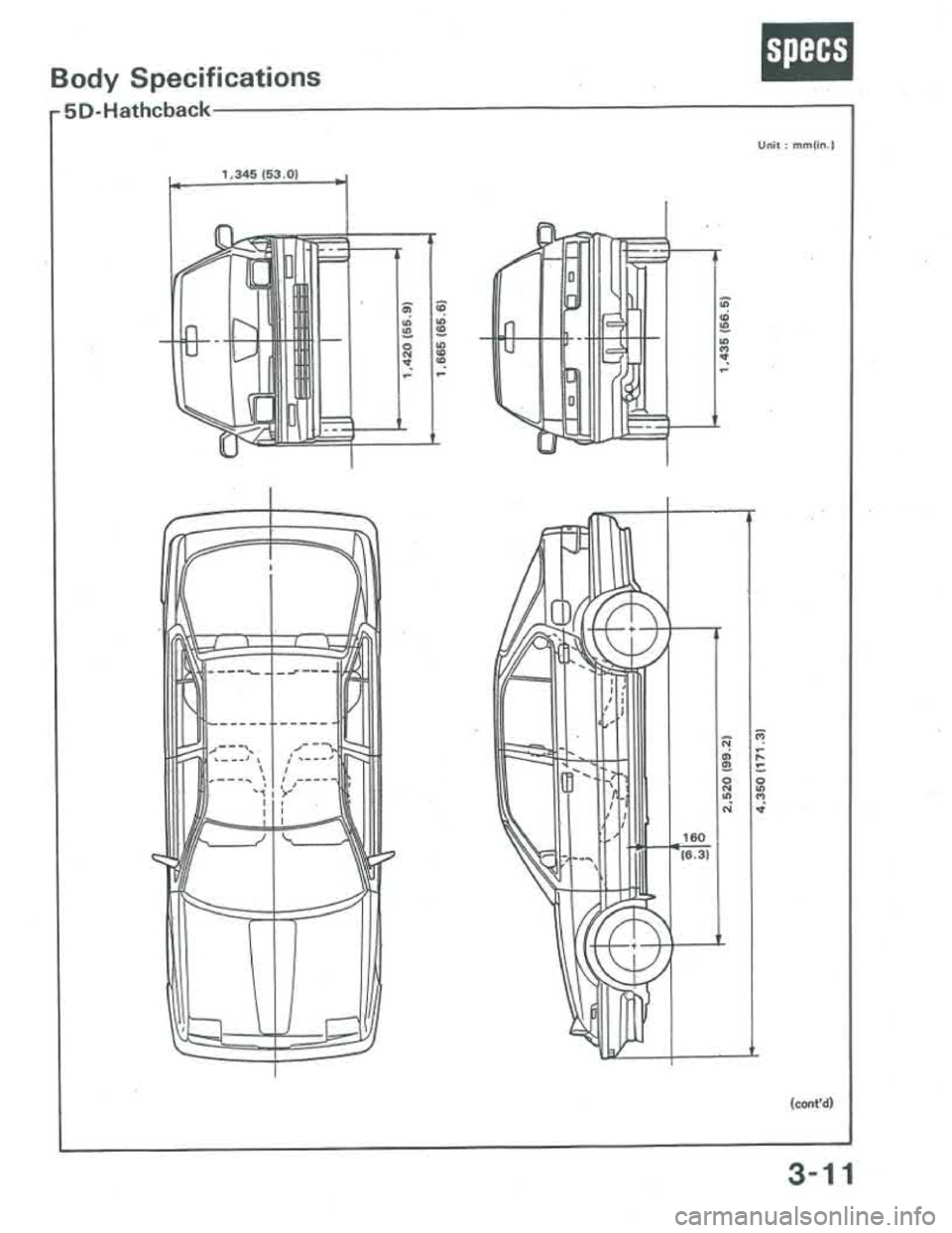 ACURA INTEGRA 1986  Service Repair Manual 