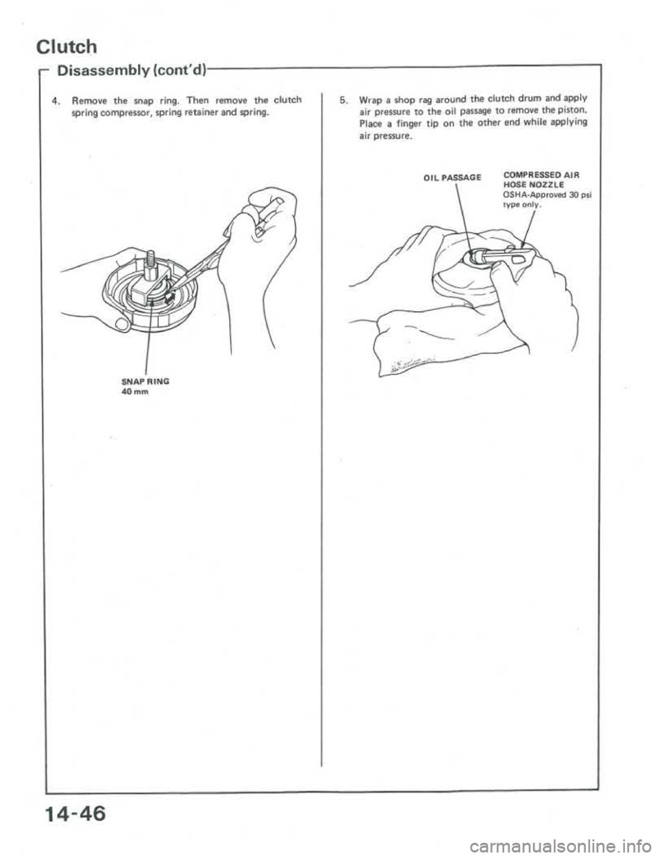 ACURA INTEGRA 1986  Service Repair Manual 