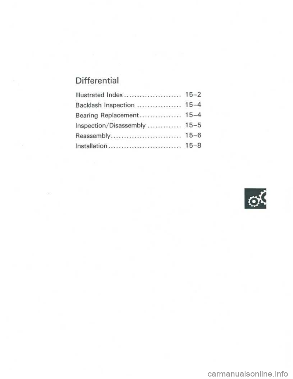 ACURA INTEGRA 1986  Service Repair Manual 