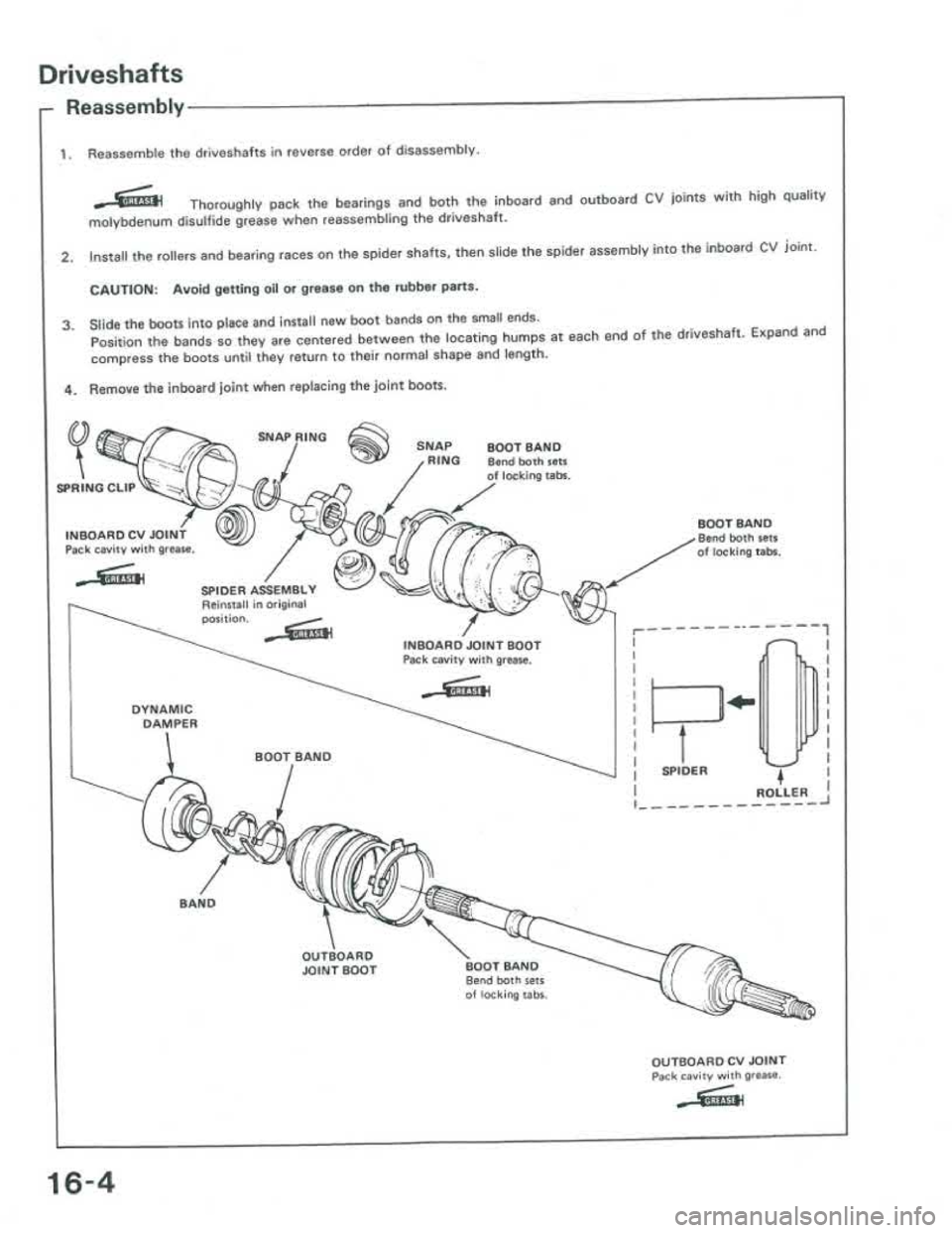ACURA INTEGRA 1986  Service Repair Manual 