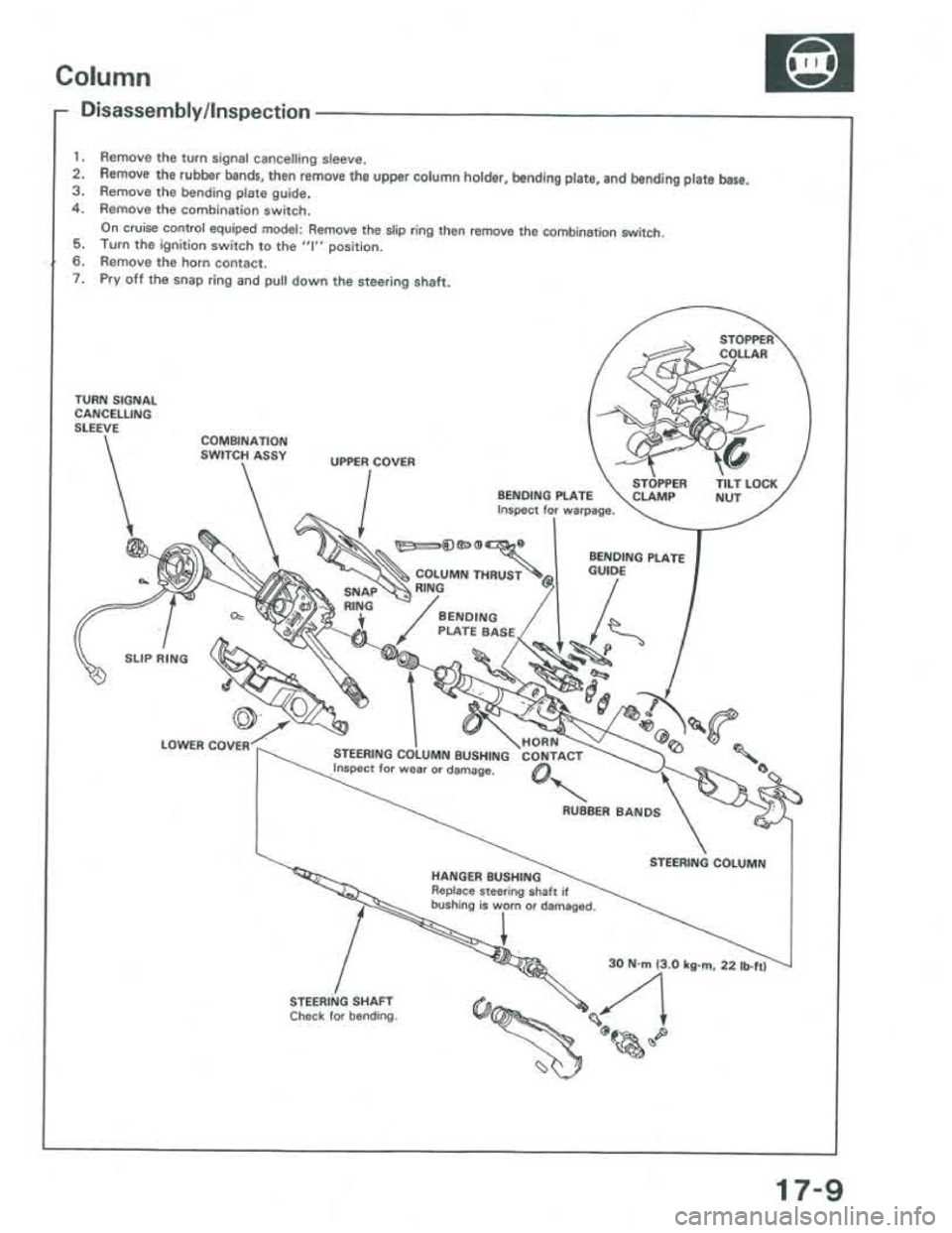 ACURA INTEGRA 1986  Service Repair Manual 