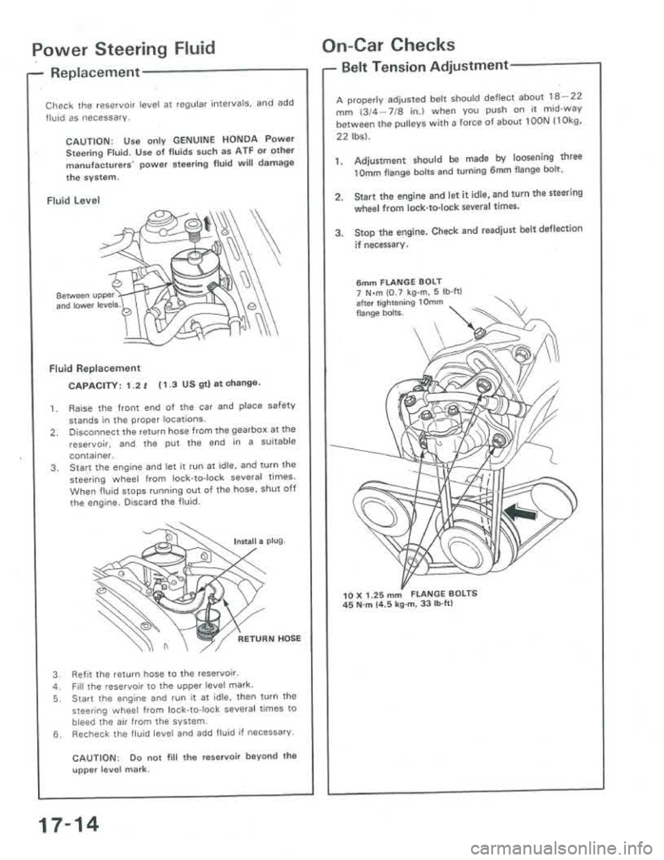 ACURA INTEGRA 1986  Service Repair Manual 