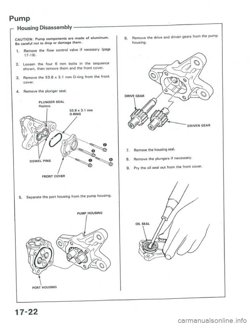 ACURA INTEGRA 1986  Service Repair Manual 