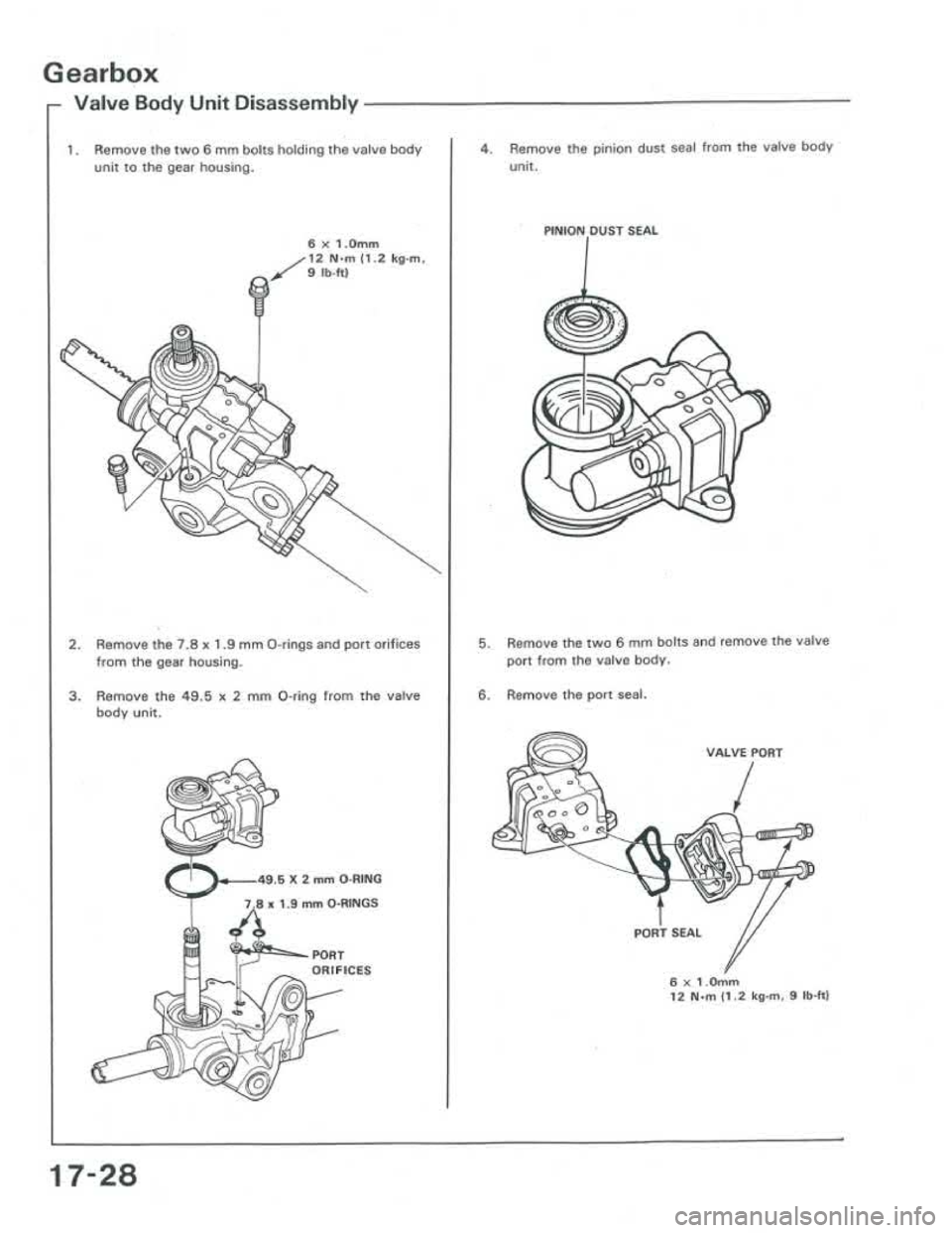 ACURA INTEGRA 1986  Service Repair Manual 