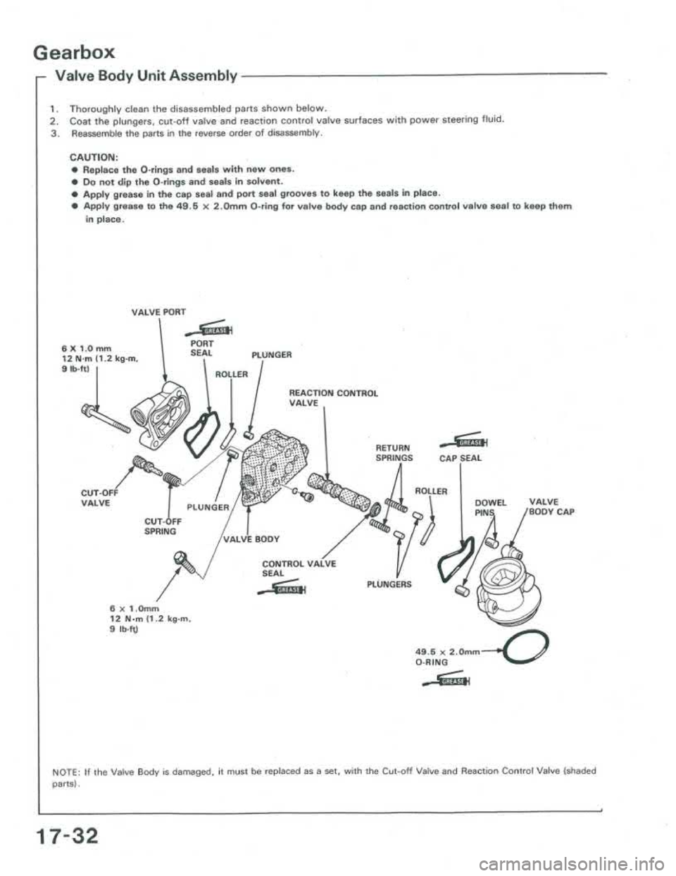 ACURA INTEGRA 1986  Service Repair Manual 