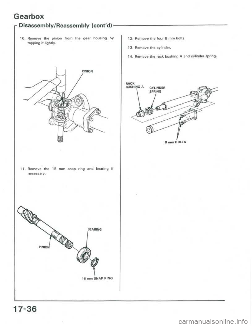ACURA INTEGRA 1986  Service Repair Manual 