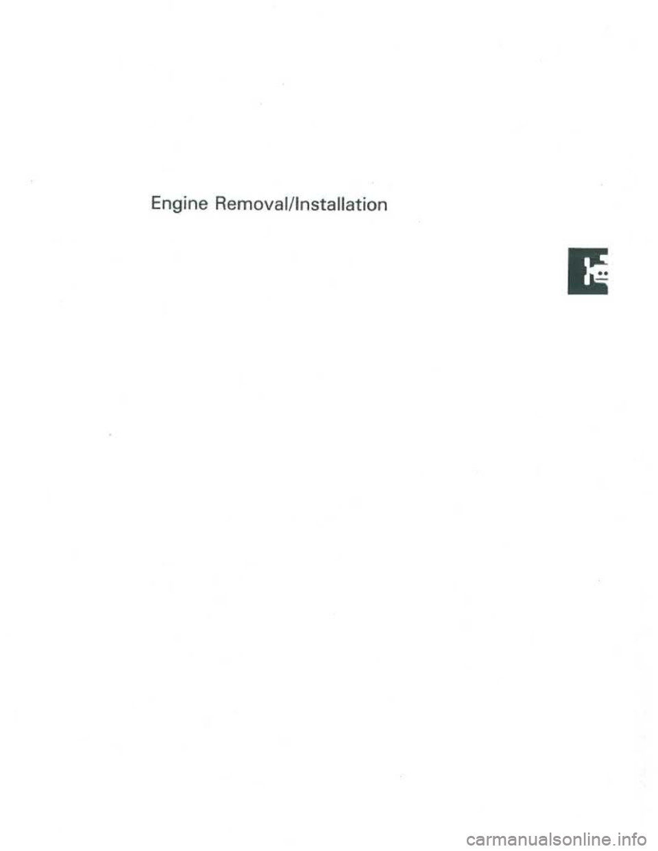 ACURA INTEGRA 1986  Service Repair Manual 
