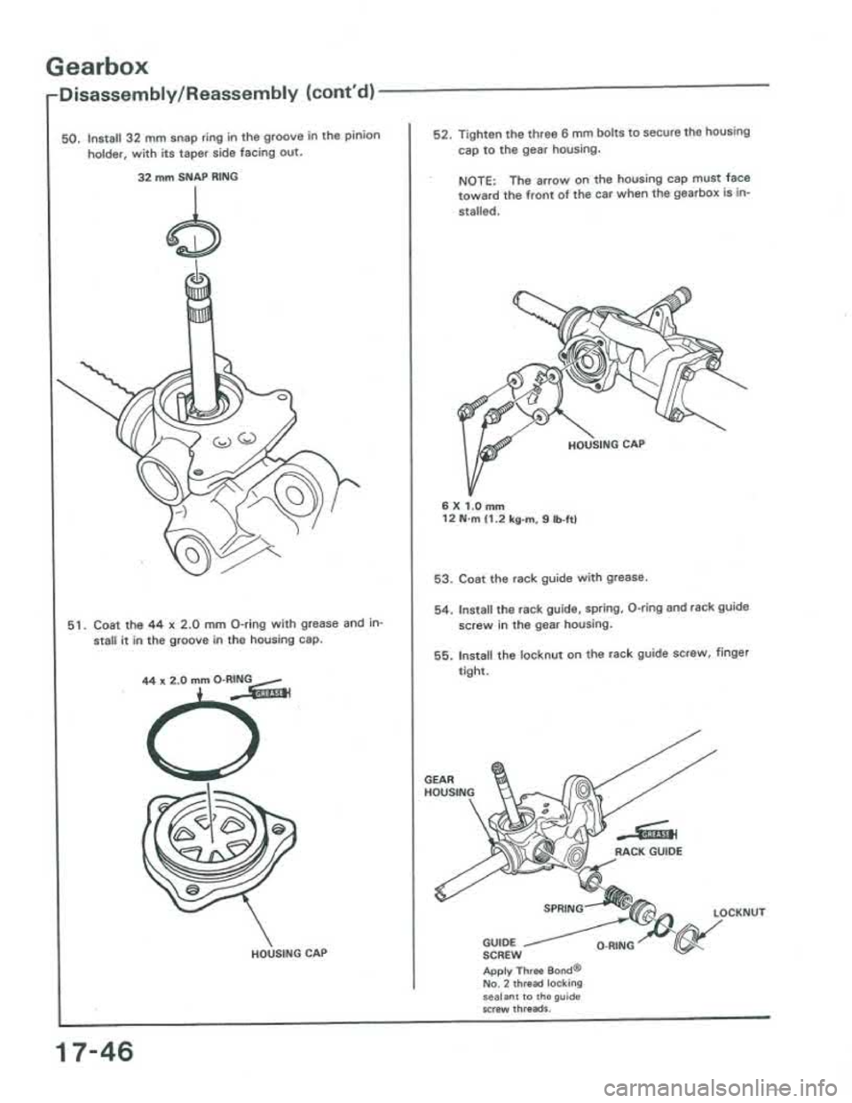 ACURA INTEGRA 1986  Service Repair Manual 