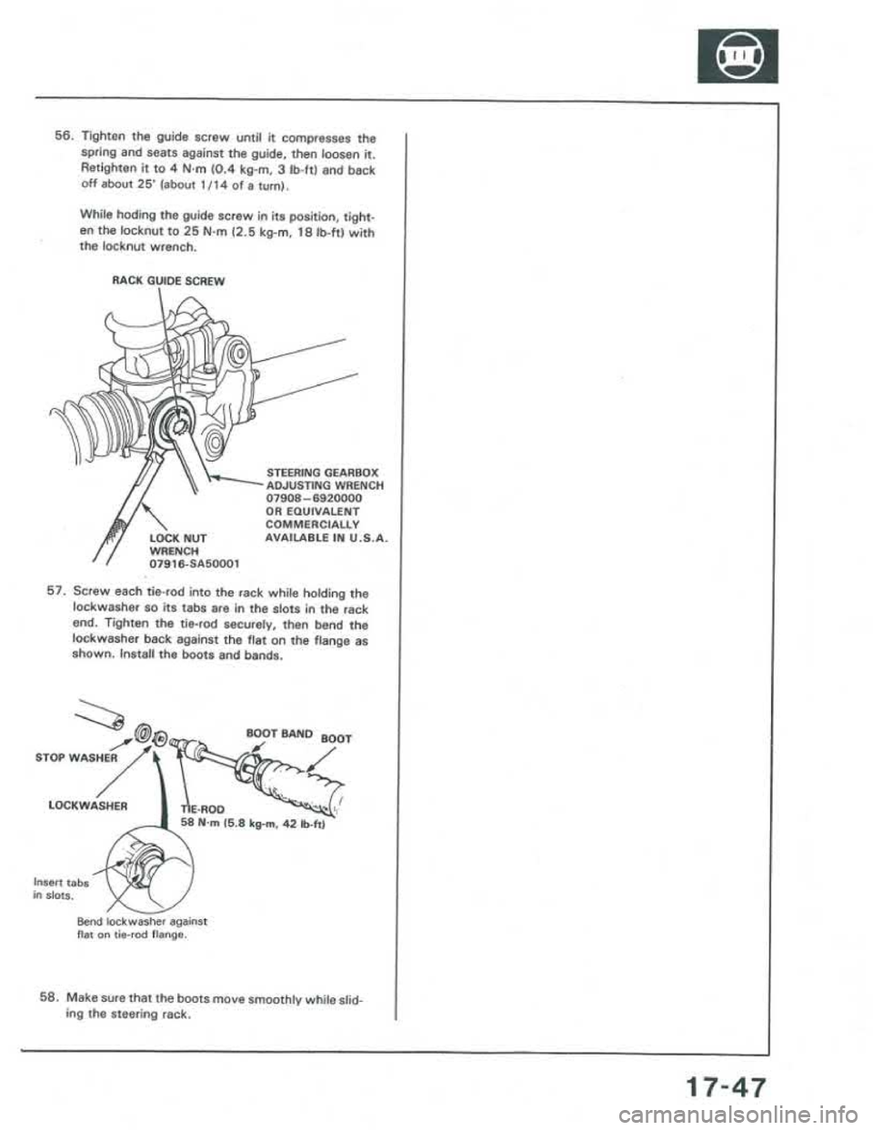ACURA INTEGRA 1986  Service Repair Manual 