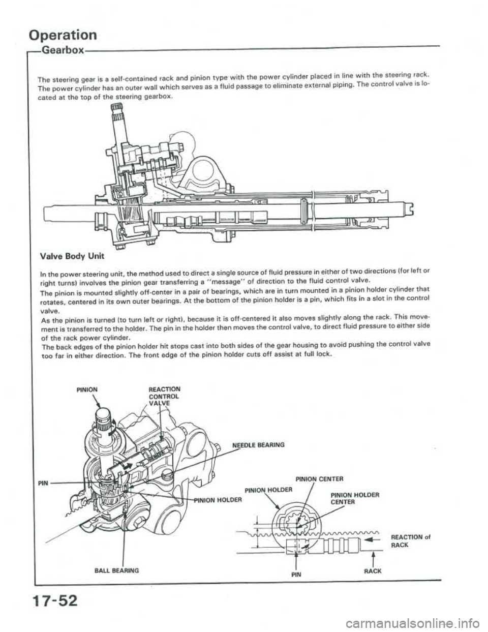 ACURA INTEGRA 1986  Service Repair Manual 
