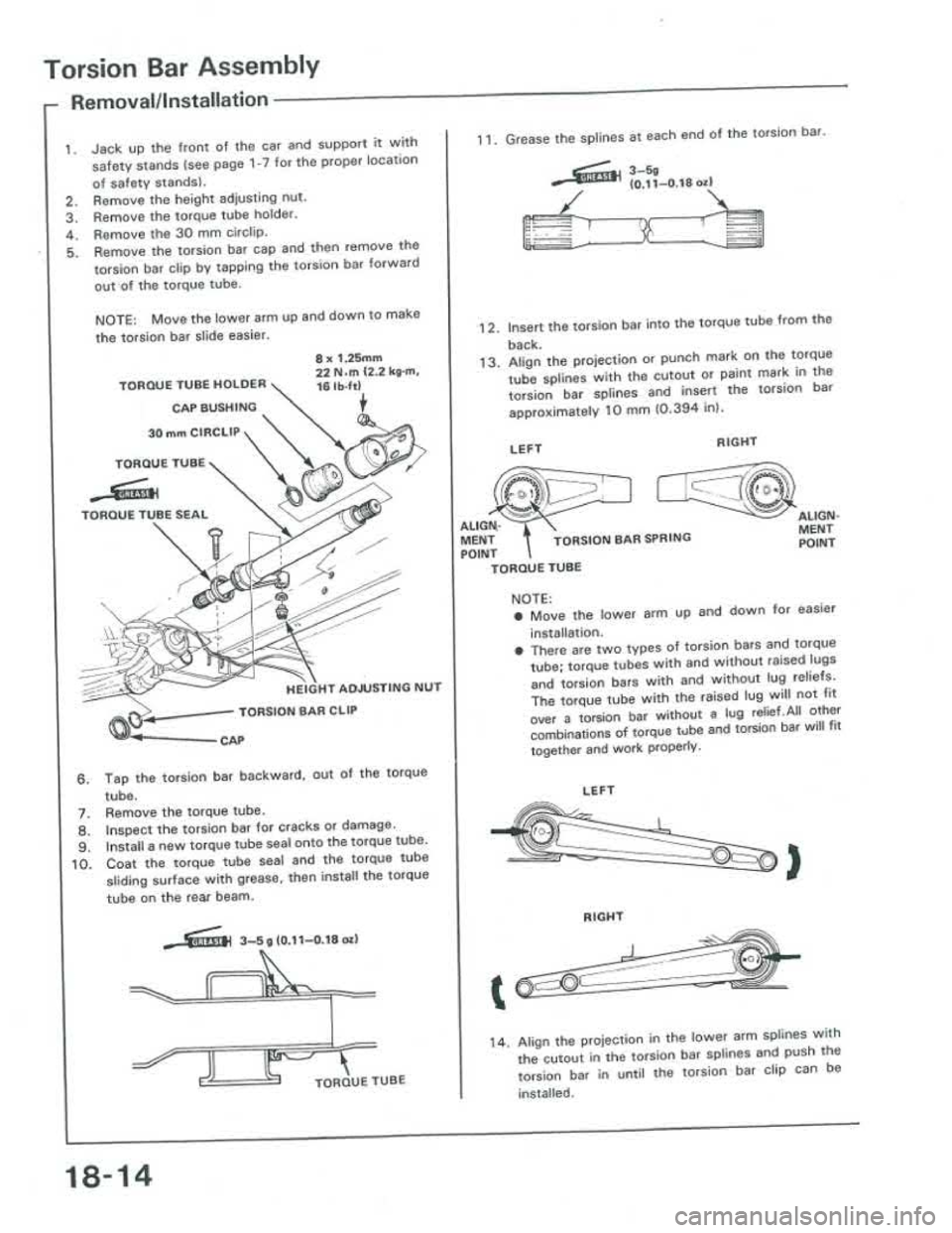 ACURA INTEGRA 1986  Service Repair Manual 