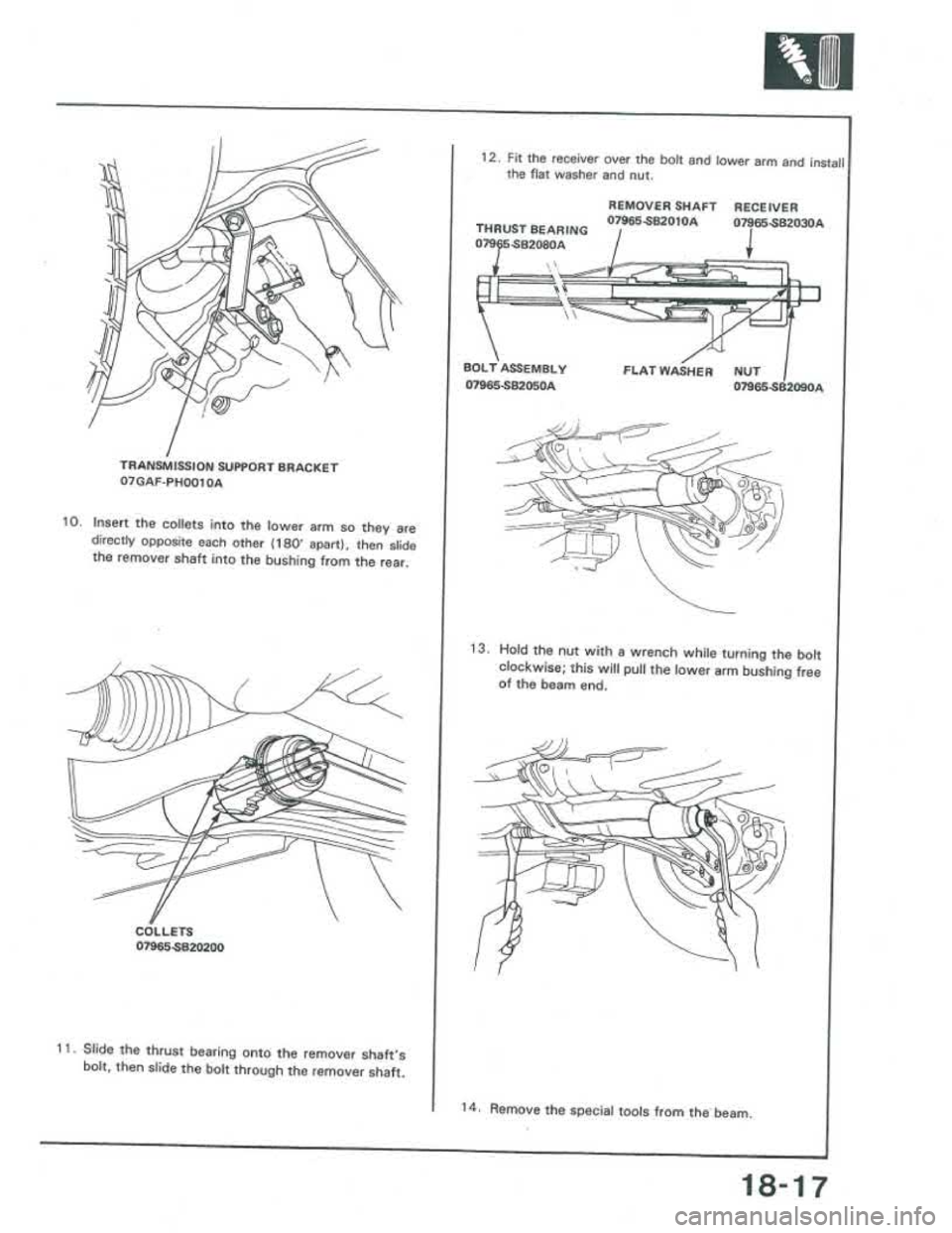 ACURA INTEGRA 1986  Service Repair Manual 
