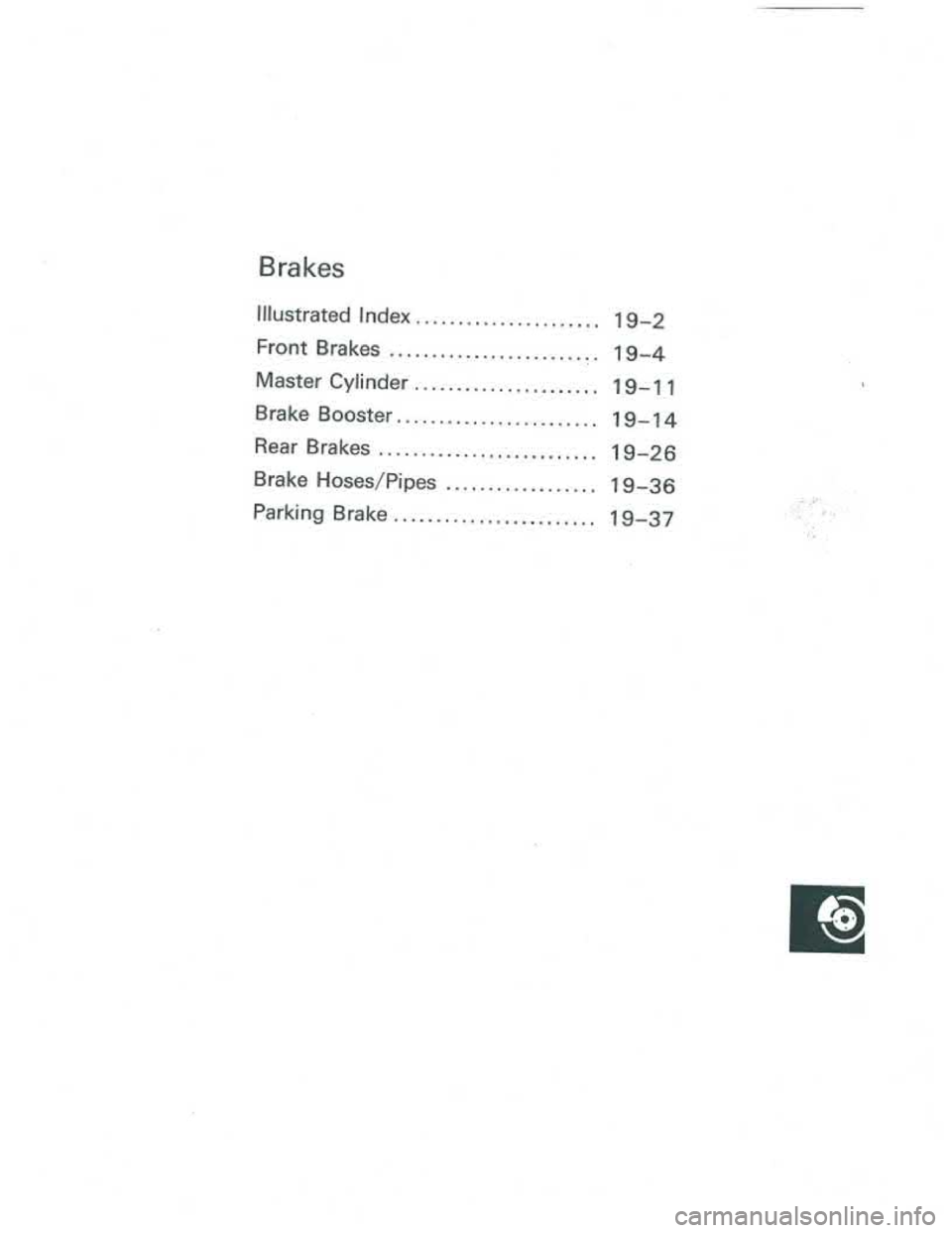ACURA INTEGRA 1986  Service Repair Manual 