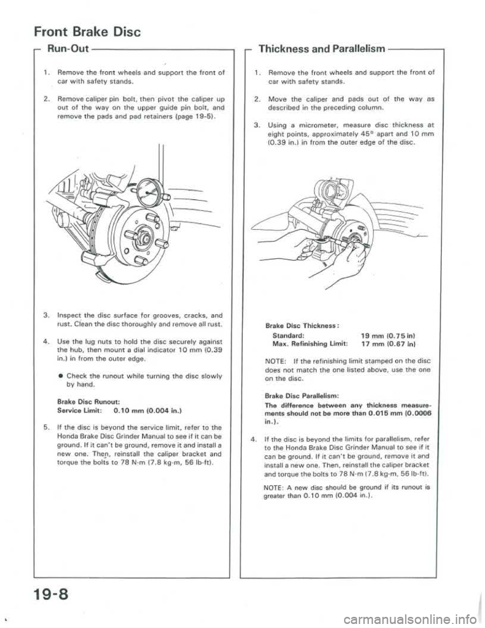 ACURA INTEGRA 1986  Service Repair Manual 