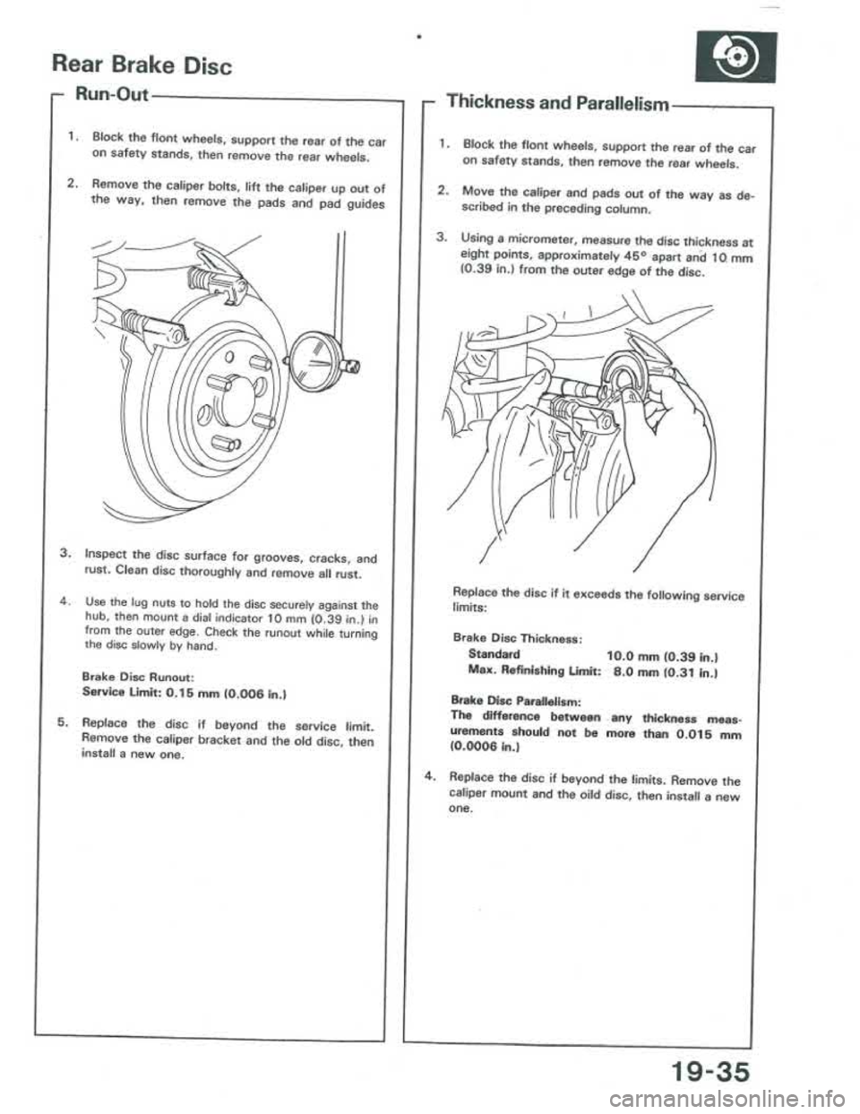 ACURA INTEGRA 1986  Service Repair Manual 