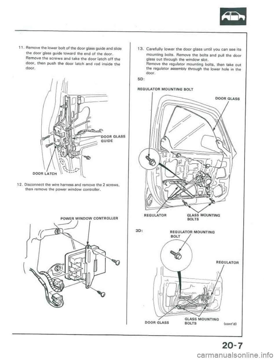 ACURA INTEGRA 1986  Service Repair Manual 
