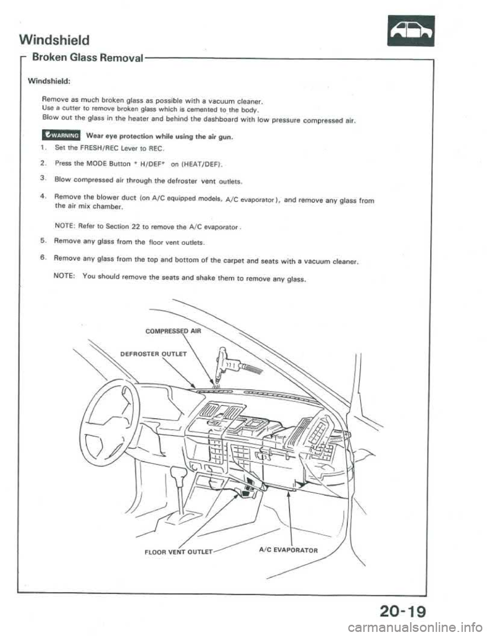 ACURA INTEGRA 1986  Service Repair Manual 