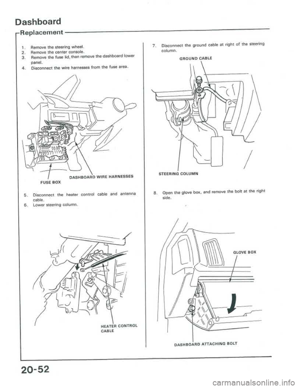 ACURA INTEGRA 1986  Service Repair Manual 