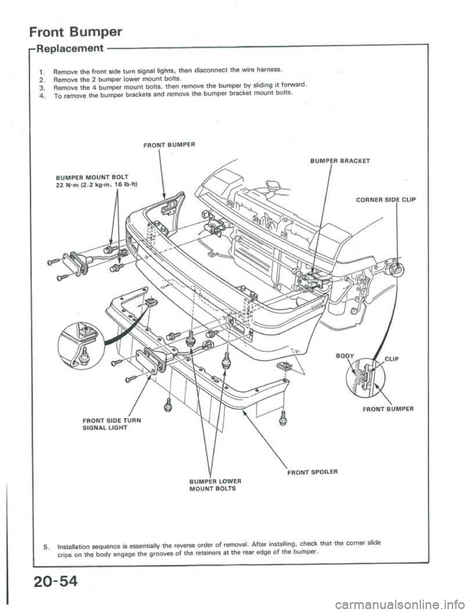 ACURA INTEGRA 1986  Service Repair Manual 