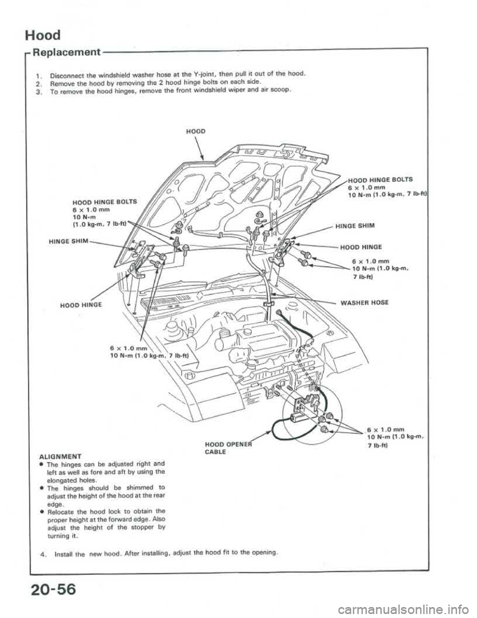 ACURA INTEGRA 1986  Service Repair Manual 