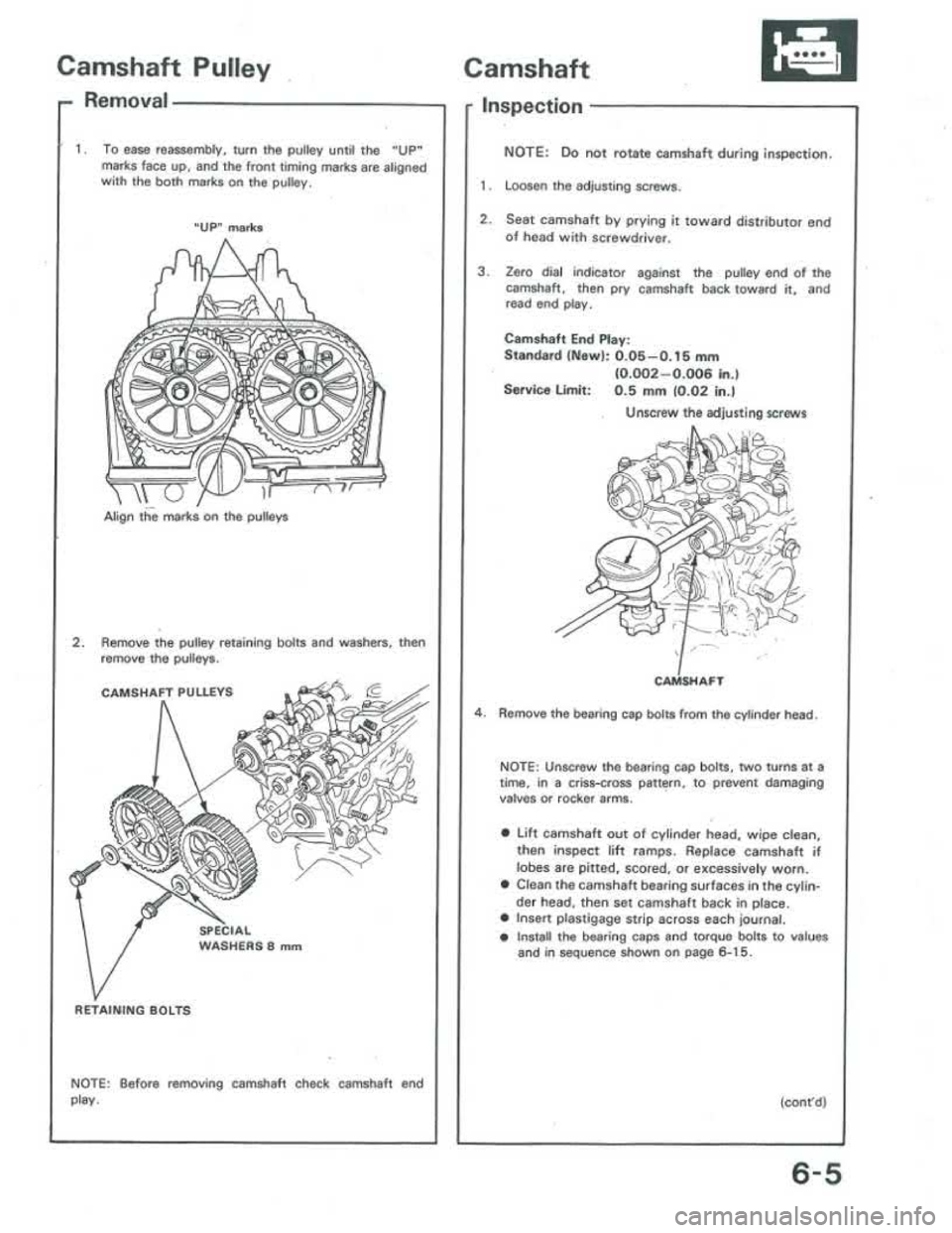 ACURA INTEGRA 1986  Service Repair Manual 