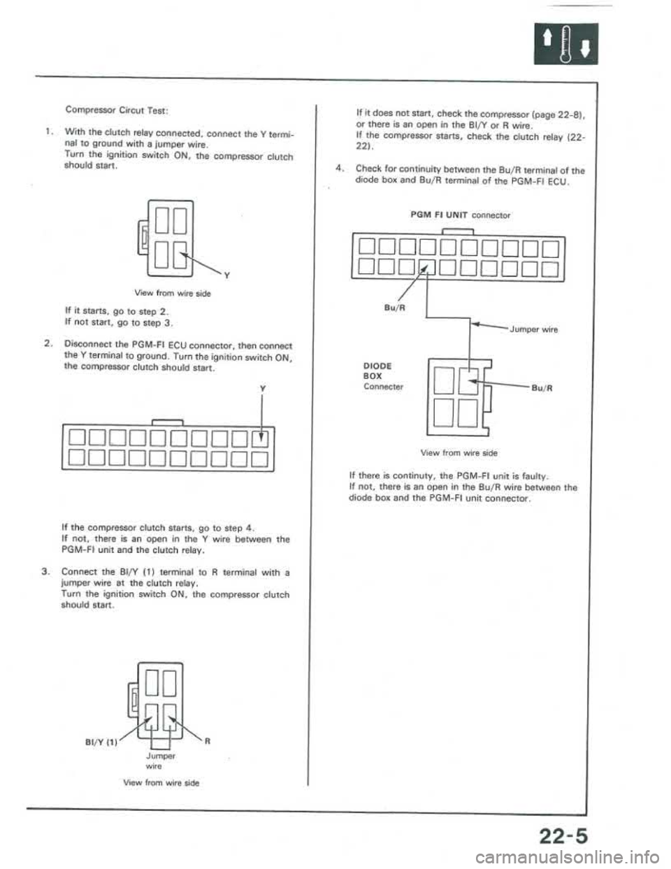 ACURA INTEGRA 1986  Service Repair Manual 
