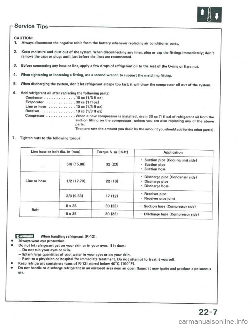 ACURA INTEGRA 1986  Service Repair Manual 