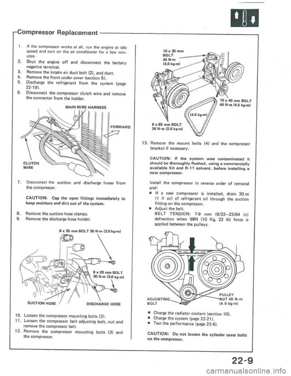 ACURA INTEGRA 1986  Service Repair Manual 