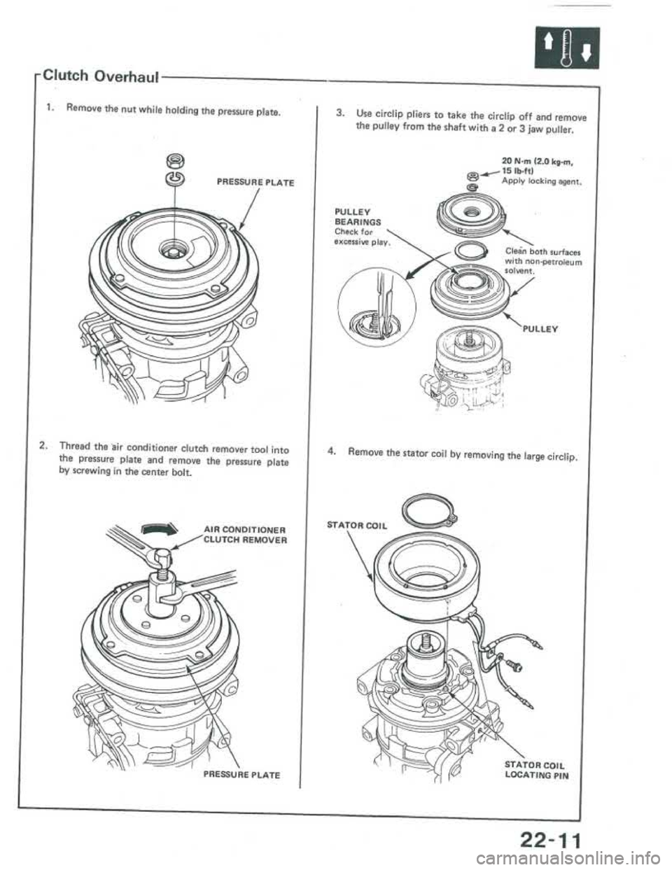 ACURA INTEGRA 1986  Service Repair Manual 