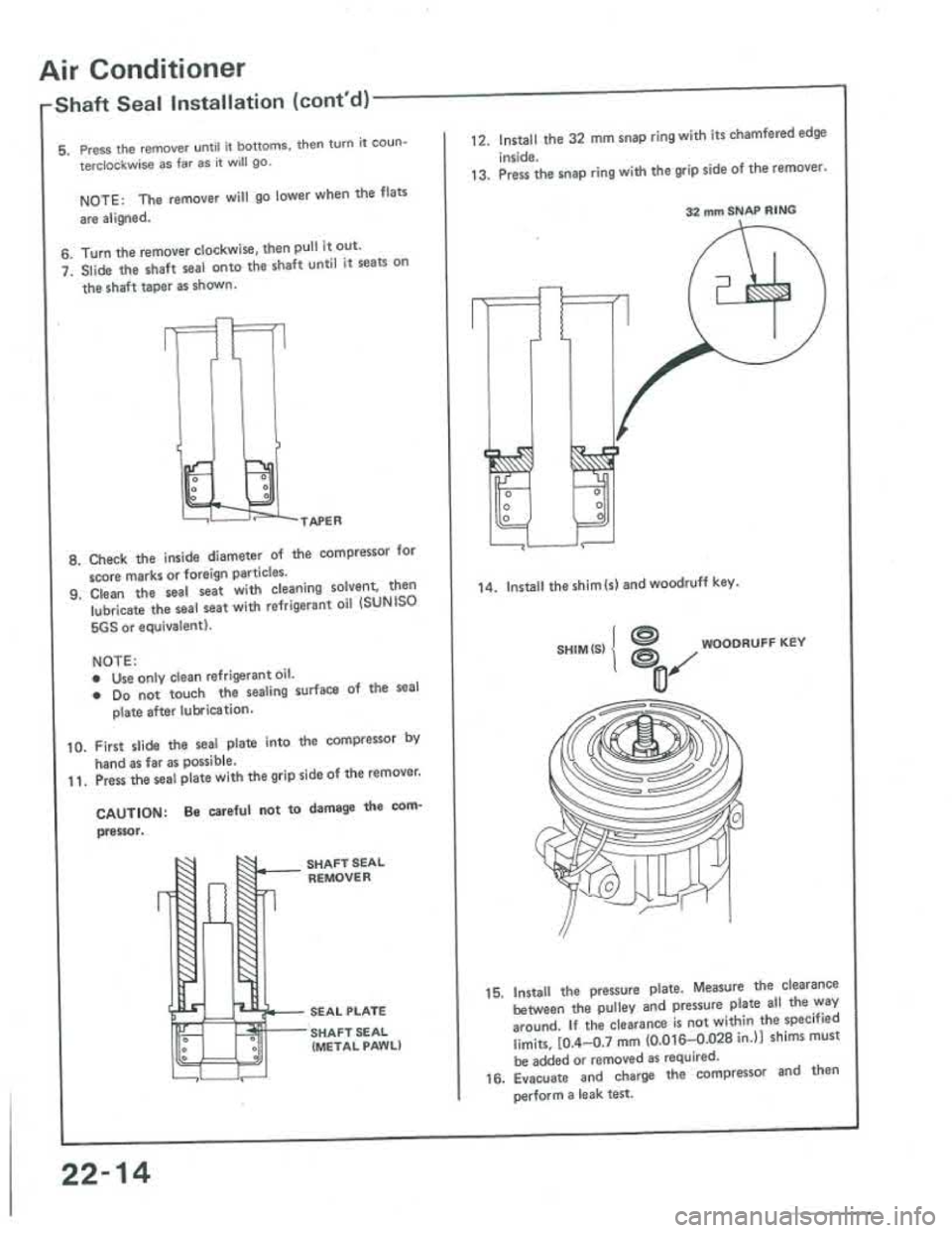 ACURA INTEGRA 1986  Service Repair Manual 