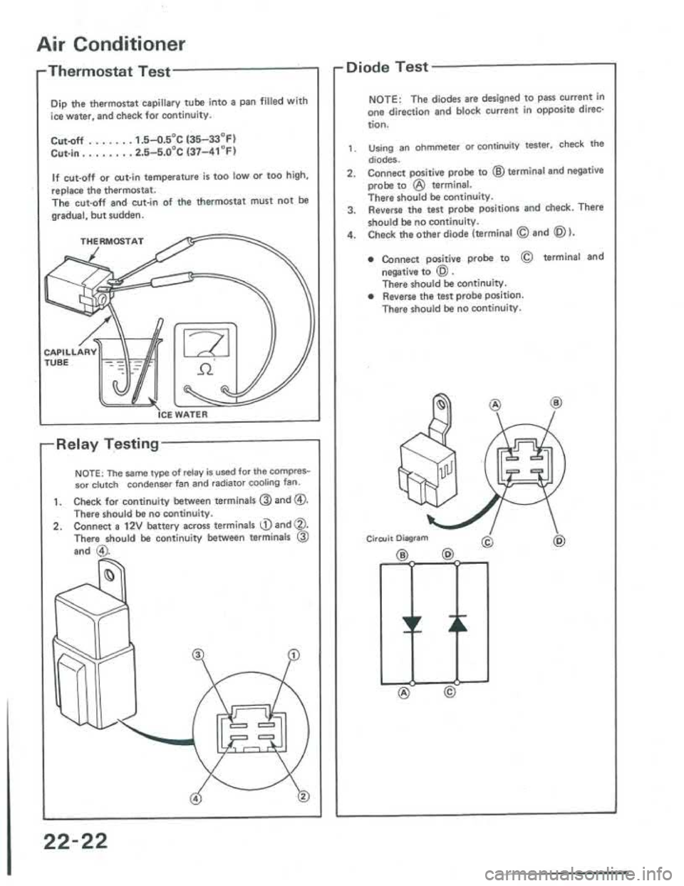 ACURA INTEGRA 1986  Service Repair Manual 