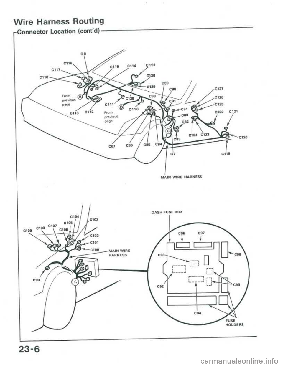 ACURA INTEGRA 1986  Service Repair Manual 
