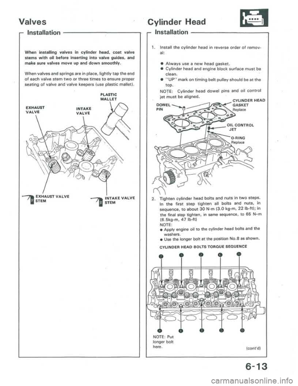 ACURA INTEGRA 1986  Service Repair Manual 