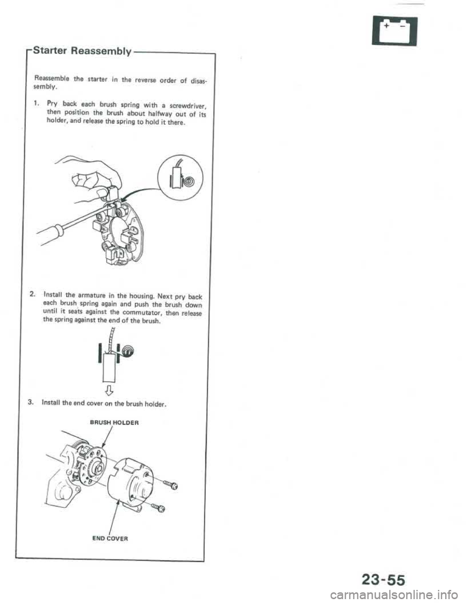 ACURA INTEGRA 1986  Service Repair Manual 