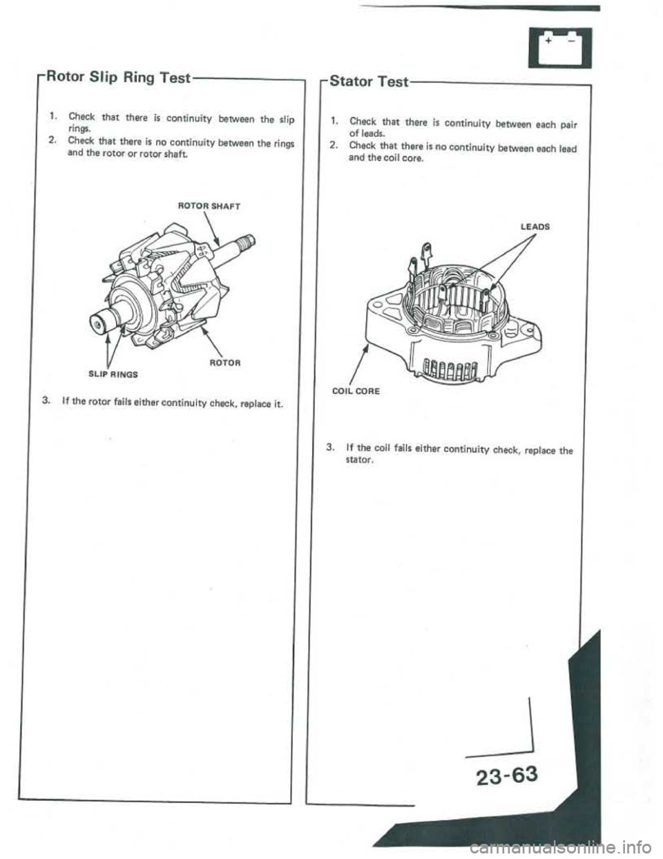 ACURA INTEGRA 1986  Service Repair Manual 