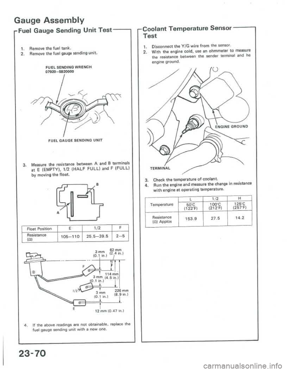 ACURA INTEGRA 1986  Service Repair Manual 
