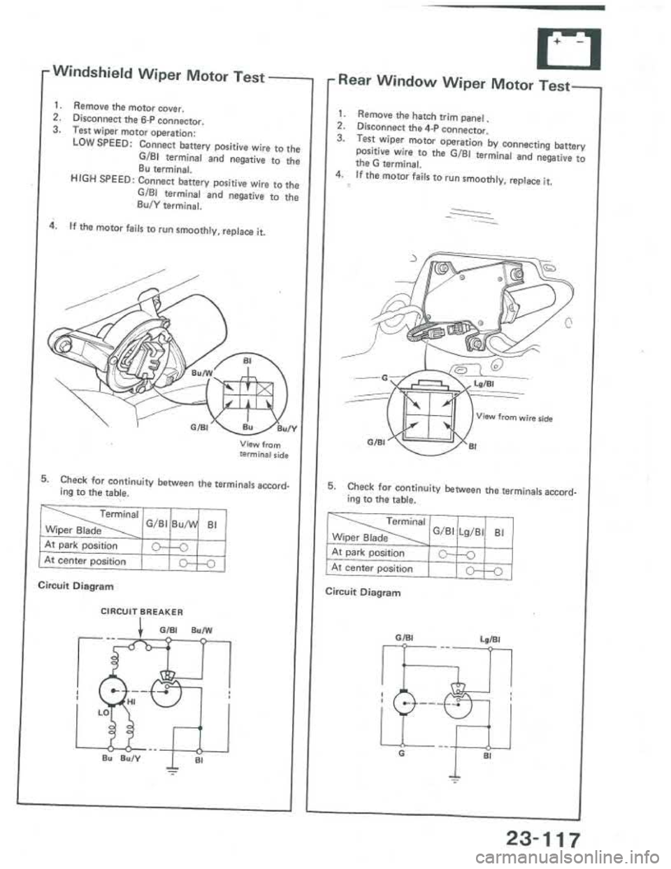 ACURA INTEGRA 1986  Service Repair Manual 