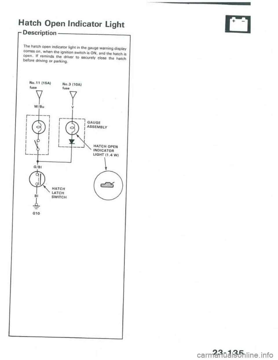 ACURA INTEGRA 1986  Service Repair Manual 