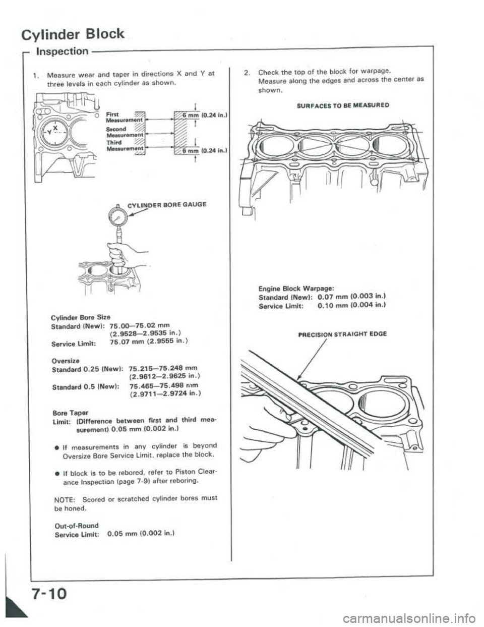 ACURA INTEGRA 1986  Service Repair Manual 