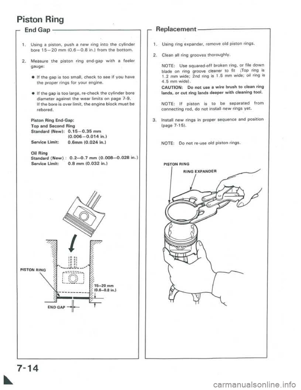 ACURA INTEGRA 1986  Service Repair Manual 