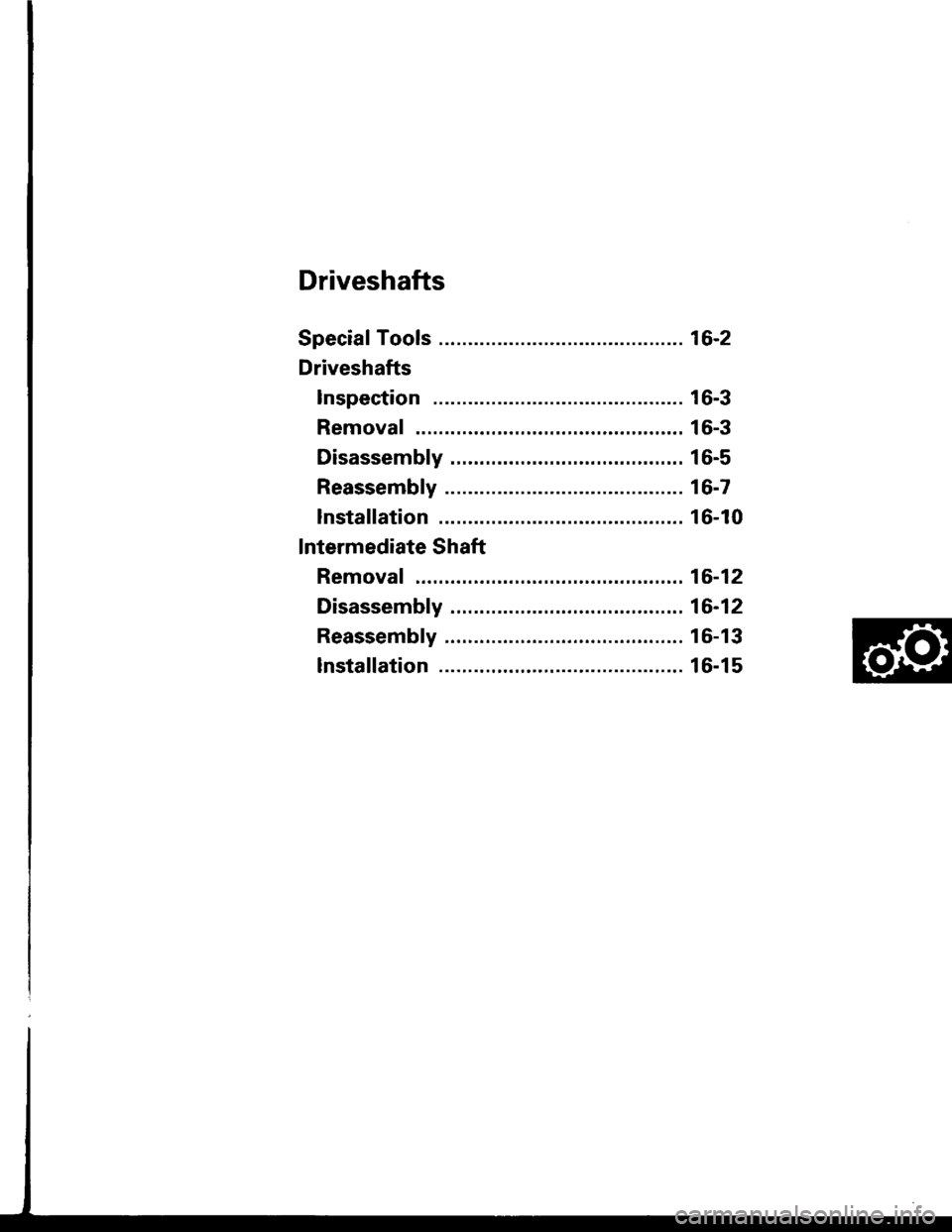 ACURA INTEGRA 1994  Service Repair Manual 