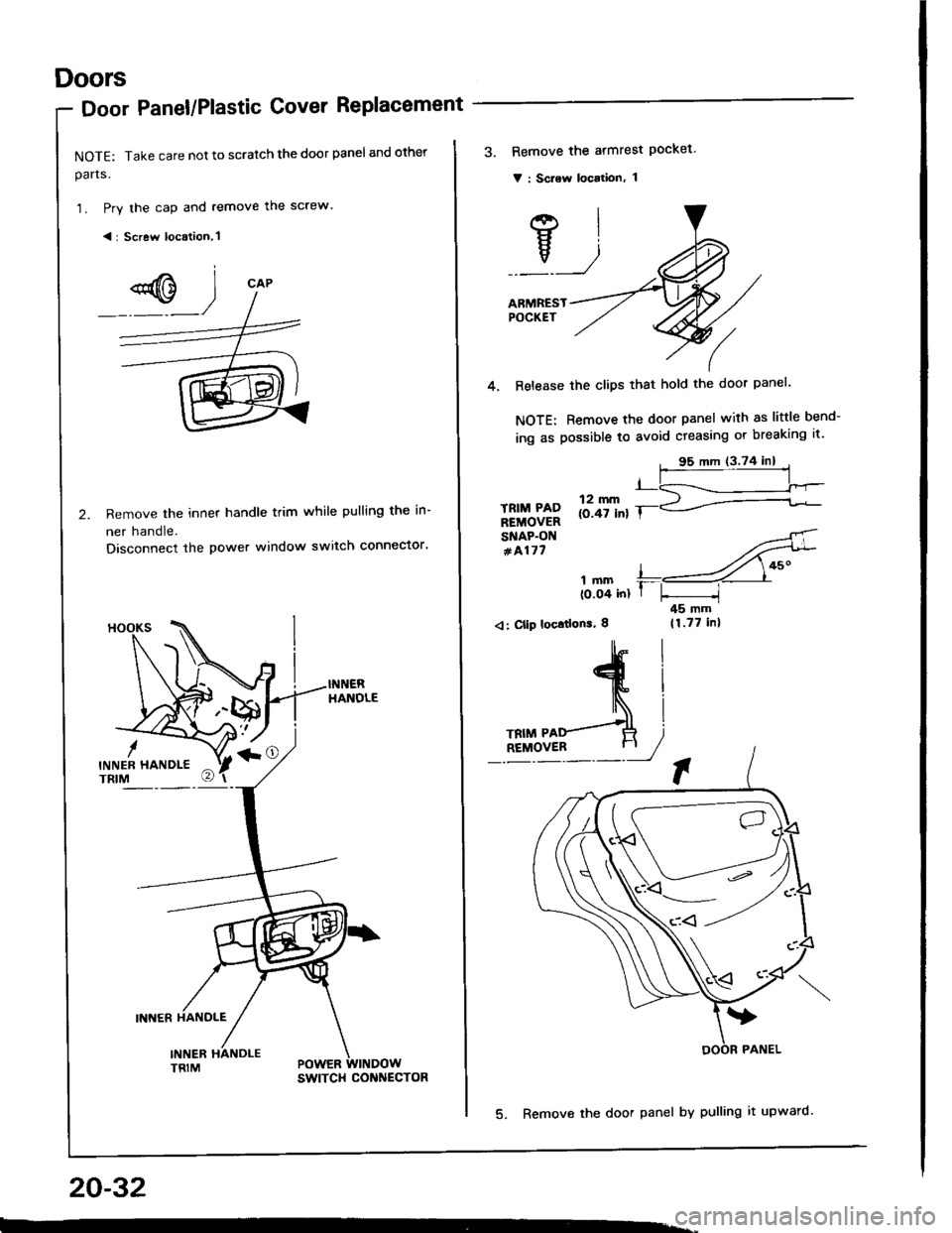 ACURA INTEGRA 1994  Service Repair Manual 